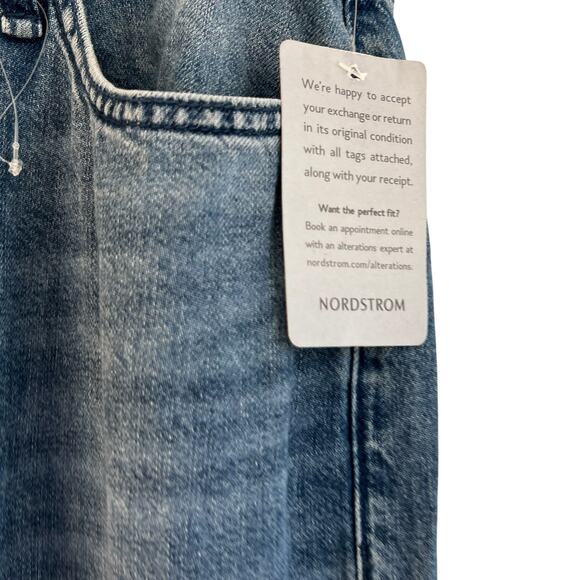 Rag & Bone Women's Featherweight Logan Wide-Leg Jeans River Blue Size 28 NWT - Picture 7 of 14